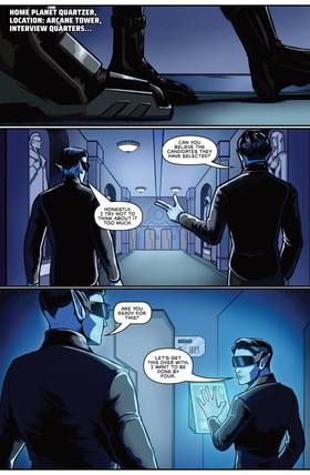 Read A Universal Defender Story: UNITED  1 Page 3 in English