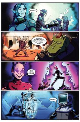 Read A Universal Defender Story: UNITED  1 Page 8 in English