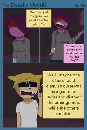 Read The Deadly Occult  36 Page 3 in English