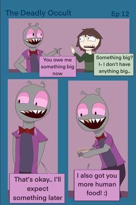 Read The Deadly Occult  12 Page 3 in English