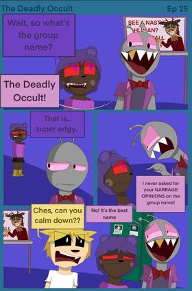 Read The Deadly Occult  25 Page 6 in English