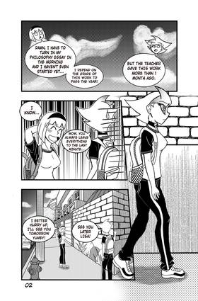 Read Catlaxy (ONE SHOT)   1 Page 3 in English