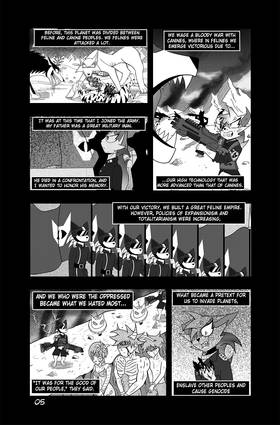 Read Catlaxy (ONE SHOT)   1 Page 6 in English