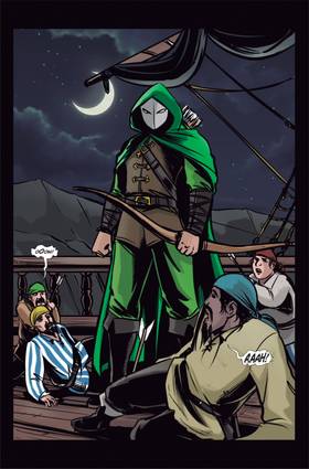 Read Green Archer  1 Page 9 in English