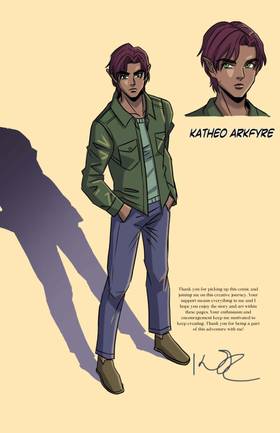 Read Arkfyre Issue 1  1 Page 5 in English
