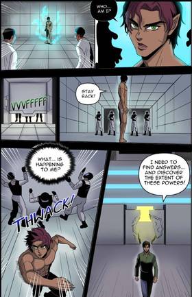 Read Arkfyre Issue 1  1 Page 8 in English