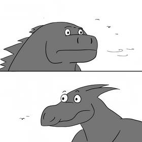 Read Perchè Godzilla è sempre >:( ?  1 Page 2 in English