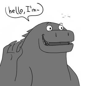 Read Perchè Godzilla è sempre >:( ?  1 Page 3 in English