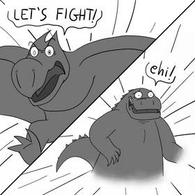 Read Perchè Godzilla è sempre >:( ?  1 Page 6 in English