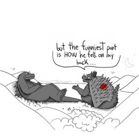 Read Perchè Godzilla è sempre >:( ?  2 Page 2 in English