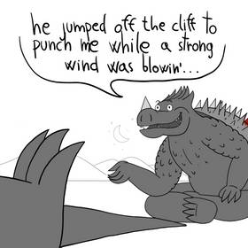 Read Perchè Godzilla è sempre >:( ?  2 Page 3 in English