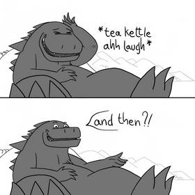 Read Perchè Godzilla è sempre >:( ?  2 Page 6 in English