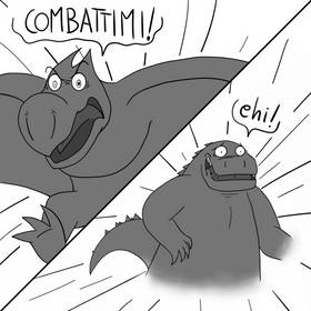 Read Perchè Godzilla è sempre >:( ?  1 Page 7 in Italian