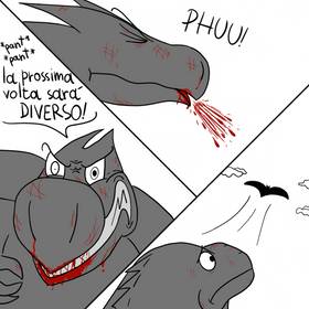 Read Perchè Godzilla è sempre >:( ?  1 Page 9 in Italian