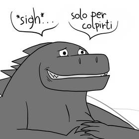 Read Perchè Godzilla è sempre >:( ?  2 Page 9 in Italian