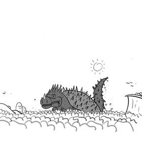 Read Perchè Godzilla è sempre >:( ?  3 Page 4 in Italian
