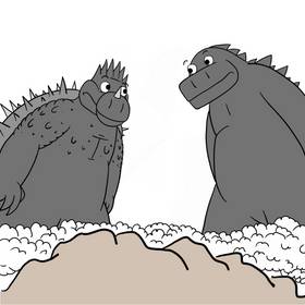 Read Perchè Godzilla è sempre >:( ?  3 Page 10 in Italian