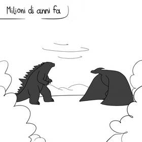 Read Perchè Godzilla è sempre >:( ?  1 Page 2 in Italian