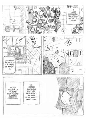 Read Alfred declares nuclear war!.  1 Page 5 in Spanish