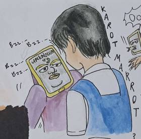 Read Karot Marrot's comic strip compilation  5 Page 1 in English