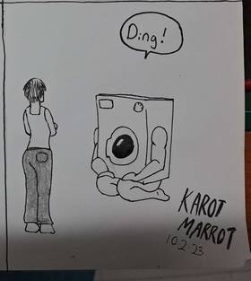Read Karot Marrot's comic strip compilation  6 Page 6 in English