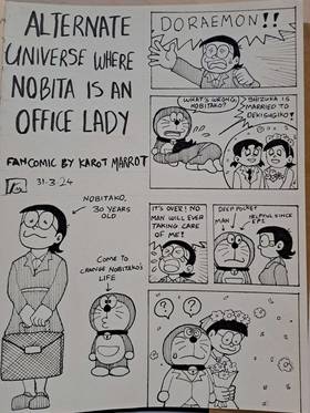 Read Karot Marrot's comic strip compilation  8 Page 1 in English