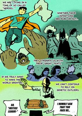 Read The Justice League of Cadmus Academy  26 Page 2 in English