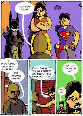Read The Justice League of Cadmus Academy  6 Page 3 in English