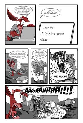 Read Redd's Midnight Theater  1 Page 9 in English