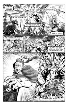Read Barbarian Queen Karybdis  1 Page 9 in English