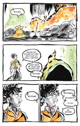 Read Autumn Wing and the Crown of Fire  4 Page 8 in English