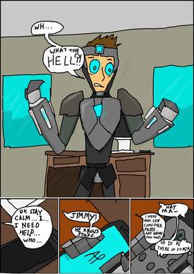 Read super humen saving the world  1 Page 10 in English