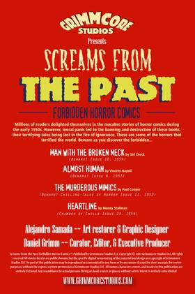 Read Screams From the Past - Forbidden Horror Comics  1 Page 2 in English