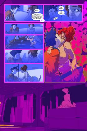 Read NYMPHOBOTS - NSFW Sexy Sci-fi Action! FREE COMIC  10 Page 4 in English