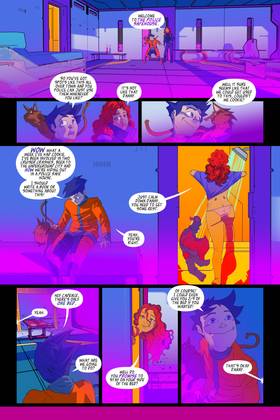 Read NYMPHOBOTS - NSFW Sexy Sci-fi Action! FREE COMIC  10 Page 1 in English