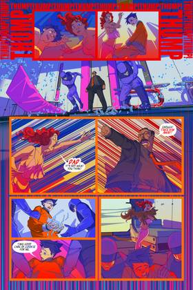 Read NYMPHOBOTS - NSFW Sexy Sci-fi Action! FREE COMIC  10 Page 5 in English