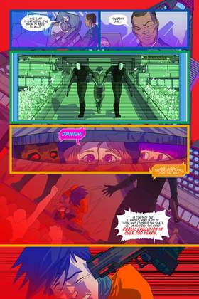 Read NYMPHOBOTS - NSFW Sexy Sci-fi Action! FREE COMIC  11 Page 1 in English