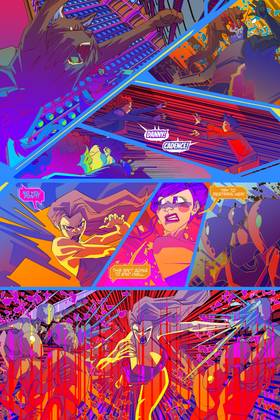 Read NYMPHOBOTS - NSFW Sexy Sci-fi Action! FREE COMIC  12 Page 1 in English