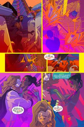 Read NYMPHOBOTS - NSFW Sexy Sci-fi Action! FREE COMIC  12 Page 2 in English