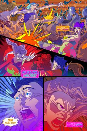 Read NYMPHOBOTS - NSFW Sexy Sci-fi Action! FREE COMIC  12 Page 7 in English
