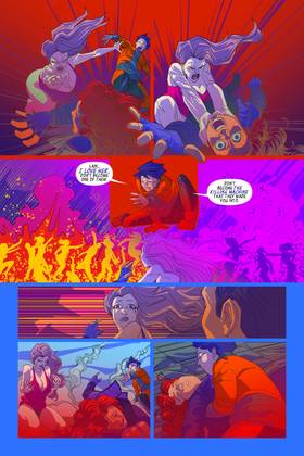 Read NYMPHOBOTS - NSFW Sexy Sci-fi Action! FREE COMIC  12 Page 8 in English