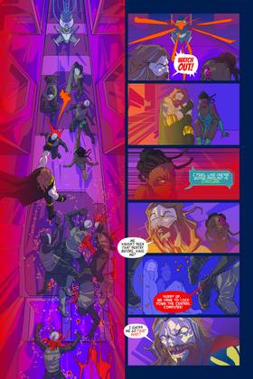 Read NYMPHOBOTS - NSFW Sexy Sci-fi Action! FREE COMIC  13 Page 1 in English