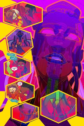 Read NYMPHOBOTS - NSFW Sexy Sci-fi Action! FREE COMIC  13 Page 4 in English