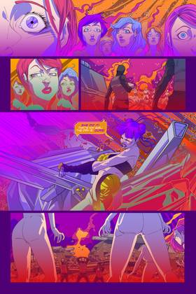 Read NYMPHOBOTS - NSFW Sexy Sci-fi Action! FREE COMIC  13 Page 5 in English
