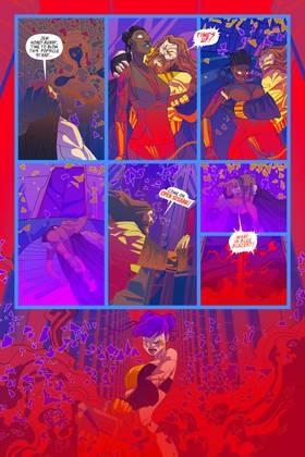 Read NYMPHOBOTS - NSFW Sexy Sci-fi Action! FREE COMIC  13 Page 8 in English