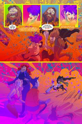 Read NYMPHOBOTS - NSFW Sexy Sci-fi Action! FREE COMIC  13 Page 9 in English