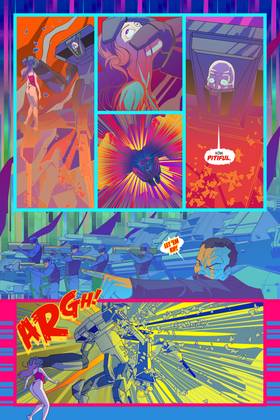 Read NYMPHOBOTS - NSFW Sexy Sci-fi Action! FREE COMIC  14 Page 6 in English