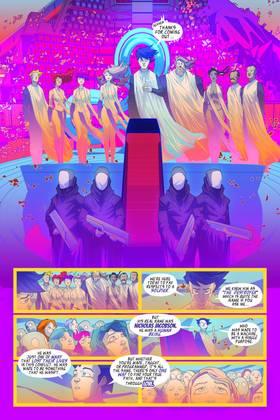 Read NYMPHOBOTS - NSFW Sexy Sci-fi Action! FREE COMIC  14 Page 10 in English