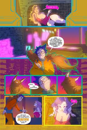 Read NYMPHOBOTS - NSFW Sexy Sci-fi Action! FREE COMIC  1 Page 4 in English