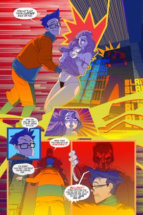 Read NYMPHOBOTS - NSFW Sexy Sci-fi Action! FREE COMIC  1 Page 7 in English